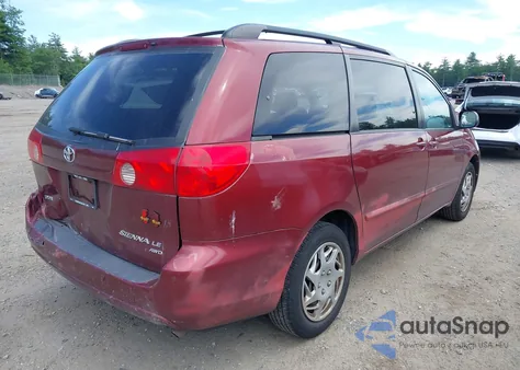 2008 Toyota Sienna Le from USA, damaged, VIN 5TDBK23C28S013992
